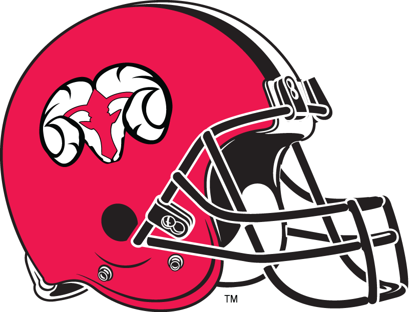 Winston-Salem State Rams 1992-Pres Helmet Logo t shirts iron on transfers